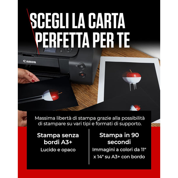 Canon Stampante Fotografica Pixma Pro 200S Stampante Inkjet Wifi A3+ Canon Stampante Fotografica Pixma Pro 200S Stampante Inkjet Wifi A3+